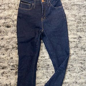 Madewell curvy high rise skinny jean
